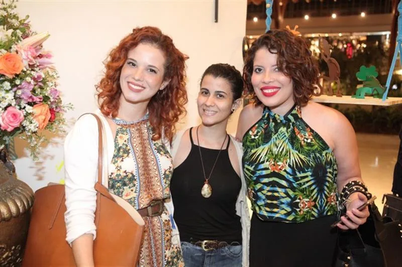 Rebeca Melo, Debora Wanderley e Tylie Aragão