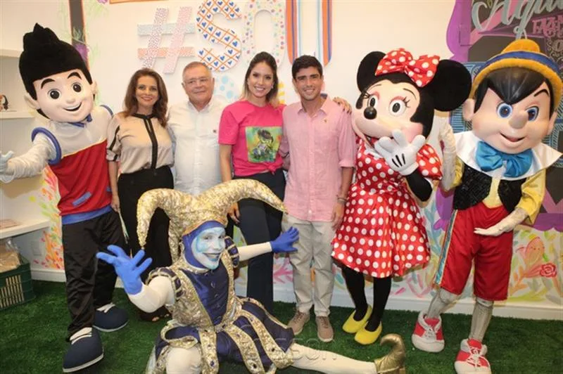 Gloria Marinho, Sulivan Mota, Thyane Dantas e João Vitor Furtado