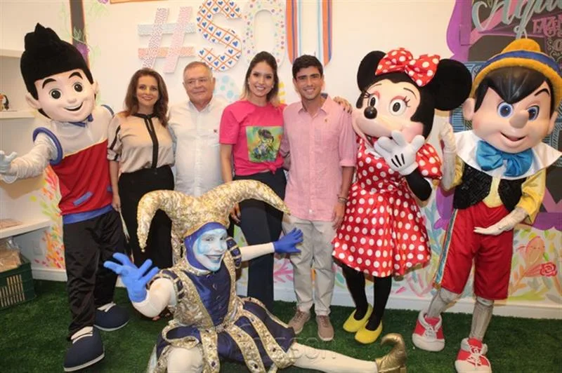 Gloria Marinho, Sulivan Mota, Thyane Dantas e João Vitor Furtado