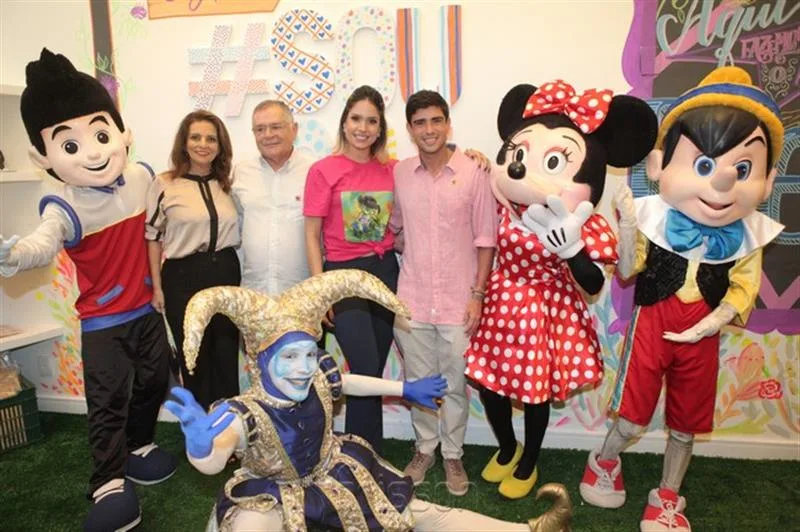 Gloria Marinho, Sulivan Mota, Thyane Dantas e João Vitor Furtado