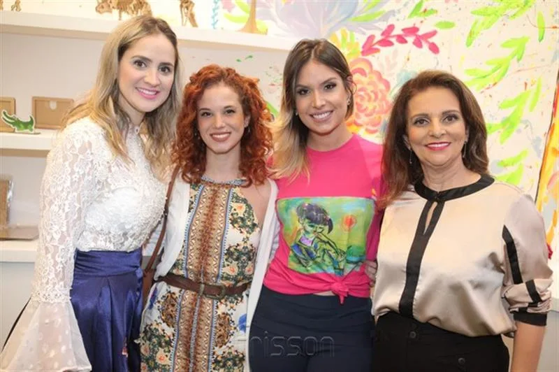 Joana Clemente, Rebeca Melo, Thyane Dantas e Gloria Marinho