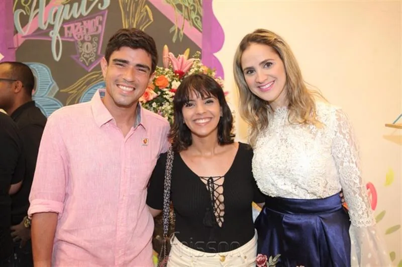 João Vitor Furtado, Munira Rocha e Joana Clemente