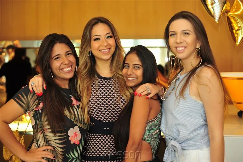 Fernanda Arco Verde, Nicole Brookes, Nicole Scarcela e Andressa Kely