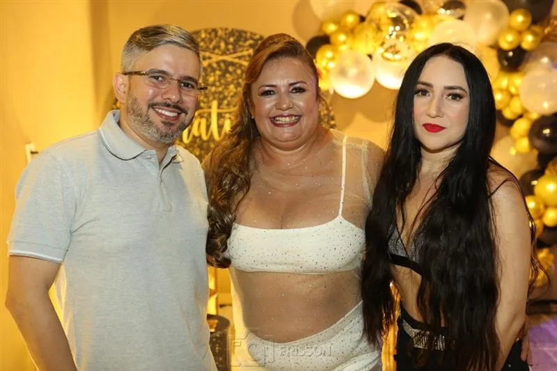 Afrânio Pinheiro, Julia Cardoso e Clarine Sales