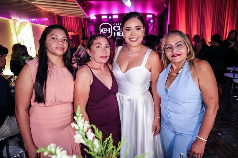 Aline, Rosimeire Maciel, Clara Herminia e Berenice de Sousa
