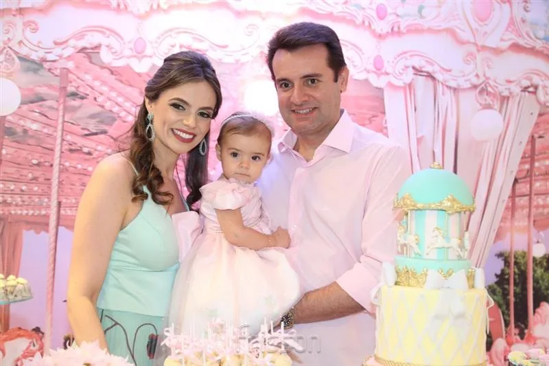 Cristiane, Lara e Fernando Gurgel
