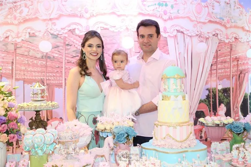 Cristiane, Lara e Fernando Gurgel
