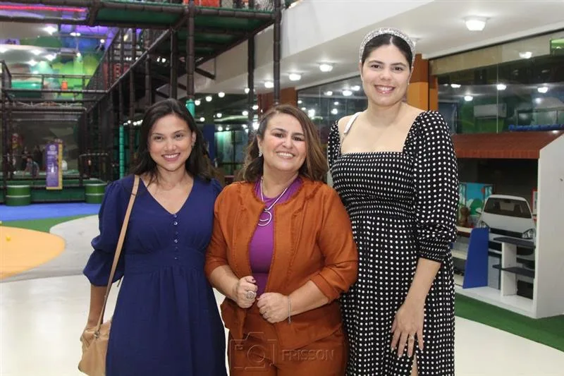 Helena Romero, Miriam Pontes e Juliana Castro
