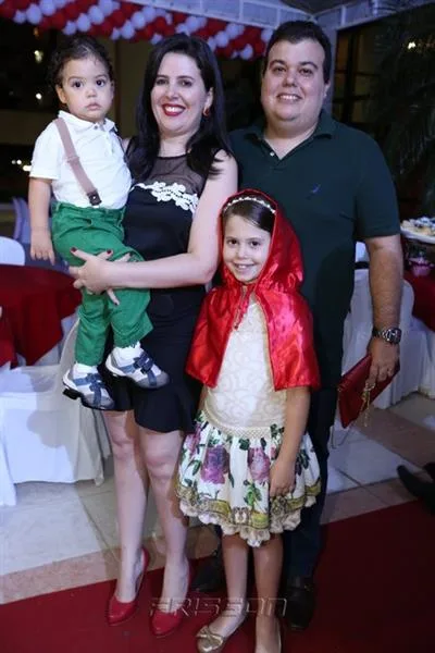 Davi, Ana Ofélia, Fiúza e Gabriela Maria Lima