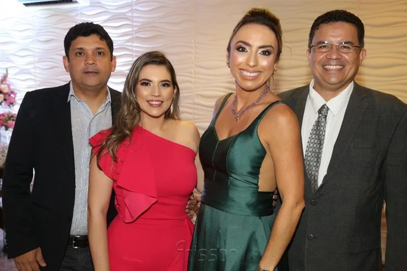 Bruno Queiroz, Juliana Bastos, Mabel e Paulo Henrique Portela