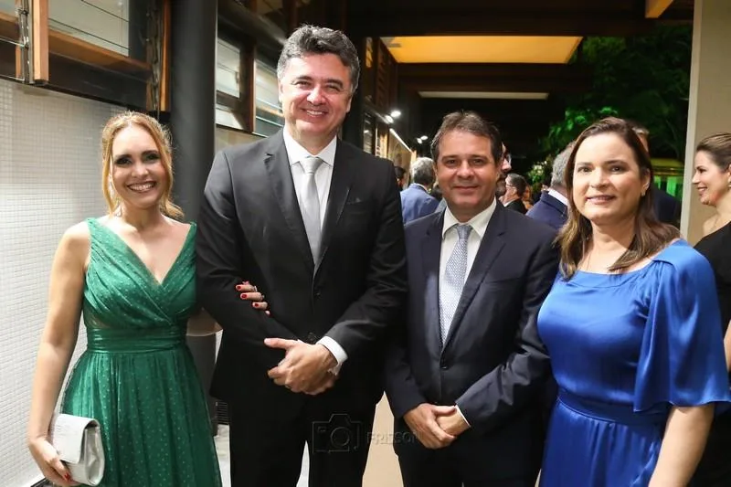 Adriana Bandeira, Manuel Pinheiro, Evandro e Cristiane Leitão