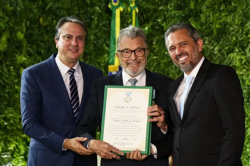 Camilo e Eudoro Santana e Elmano Freitas