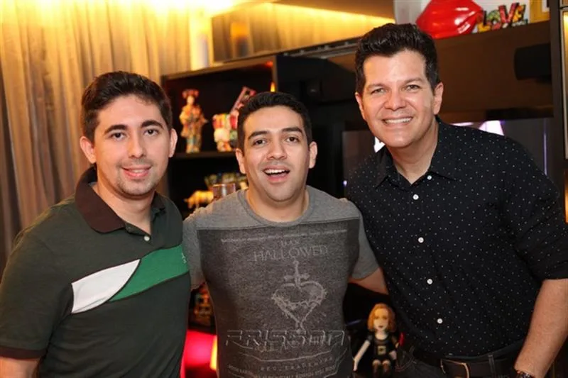 Bruno, Ed Martins e Gustavo Serpa