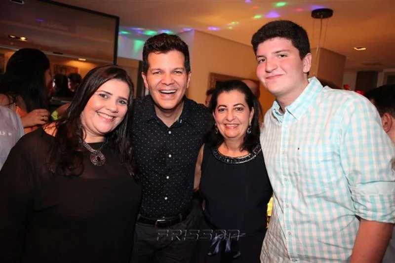 Carla Monise, Gustavo, Fátima e Luis Fernando Serpa