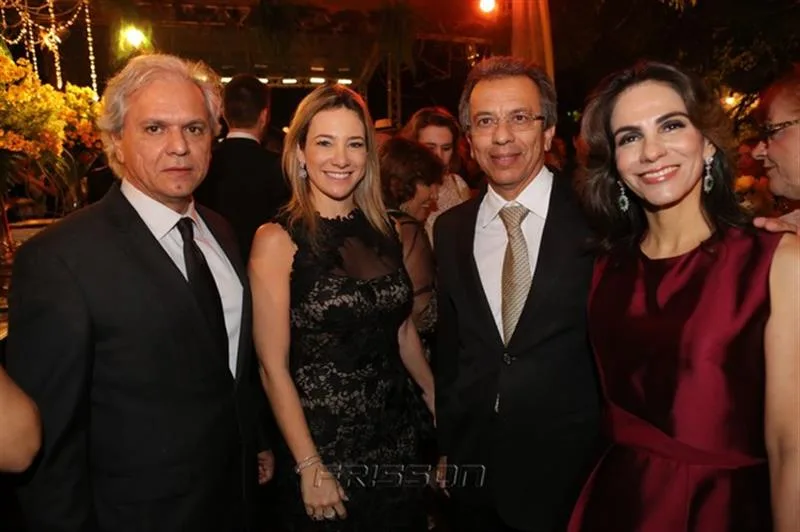 Gaida Dias, Ricardo, Eduardo e Sandra Rolim