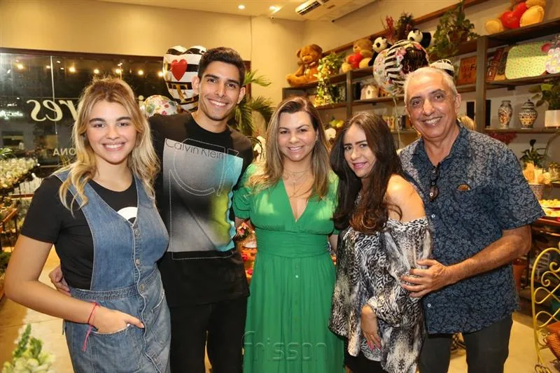 Alexia Engels, Valentim Guerra, Sybelle Lucena, Yonne e Valentim Guerra