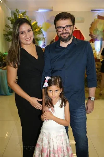 Ana Clara, Ana Paula e Roberto Guedes