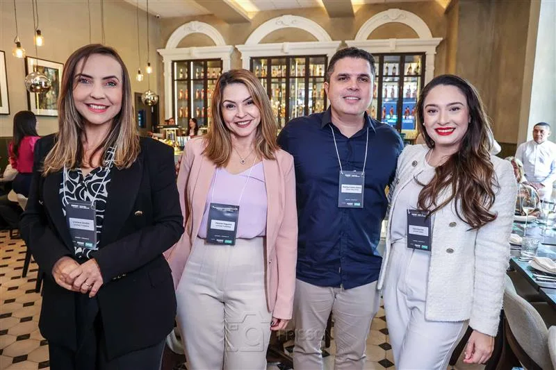 Cristiane Gondim, Iracema Nogueira, Rodrigo Castelo Branco e Carla Gouveia