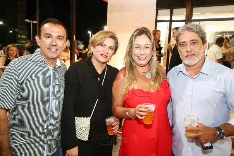 Afiro e Regina Marques, Kellen Linhares e Wagner Avelino