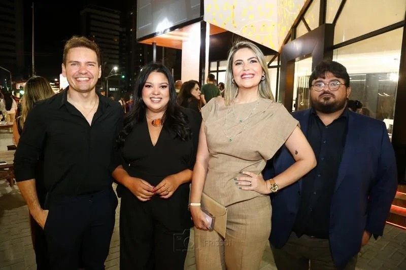 Alisson Braga, Thyenna Moreira, Josiane Virginio e Paulo Melo