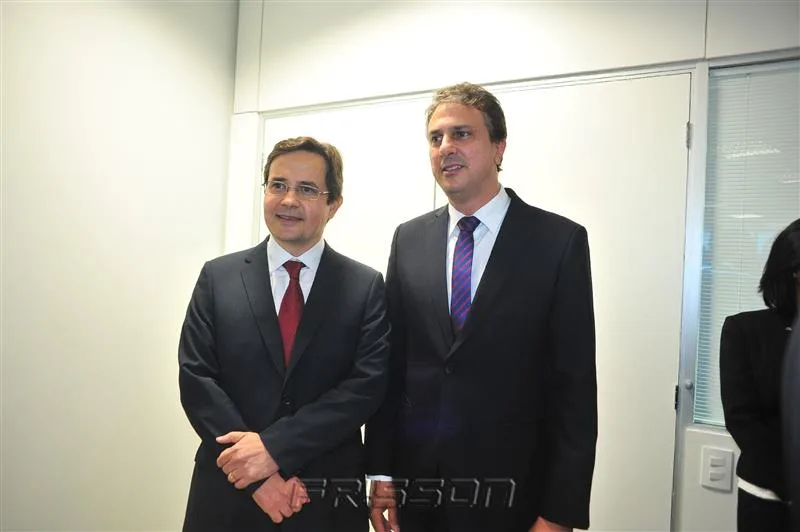 Edilberto Pontes e Camilo Santana
