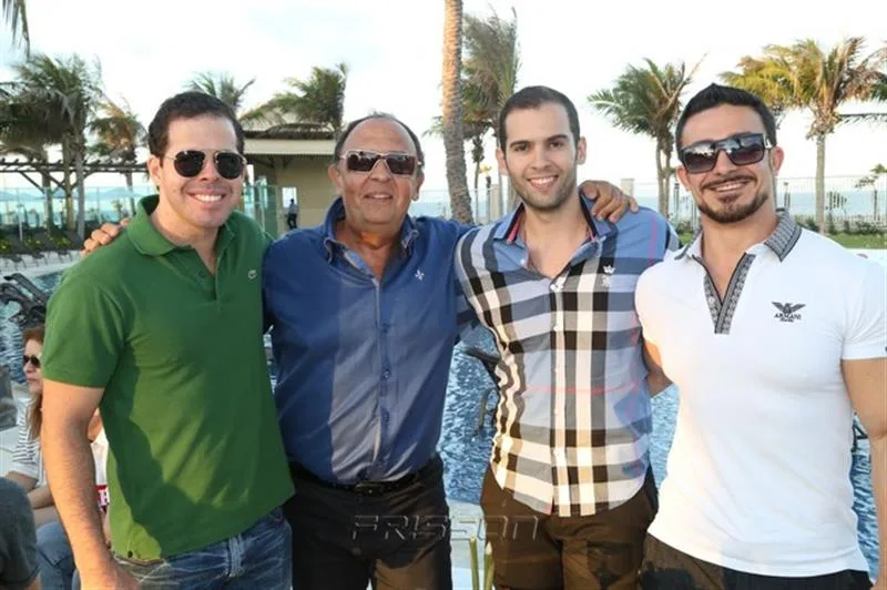 Cláudio Vilela, Pablo Neira, Vicente Sanford e Vitor Feres
