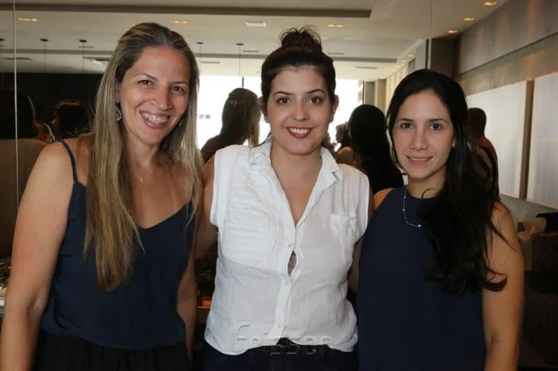 Cristiana Accioly, Lia Feijó e Daniella Castelo Branco