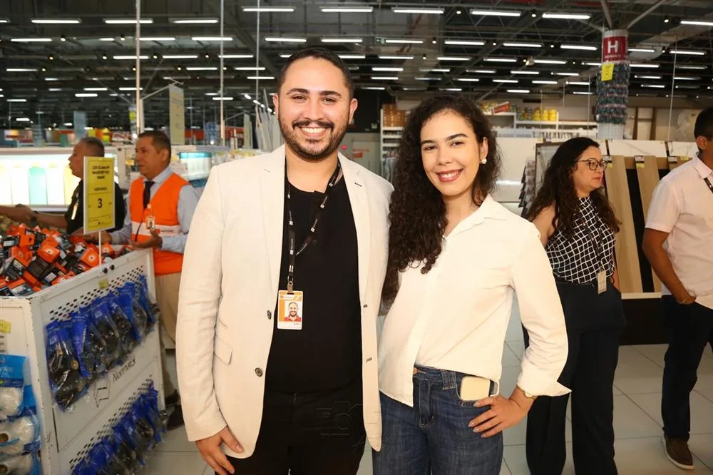 Aleph Andrade e Camila Dias