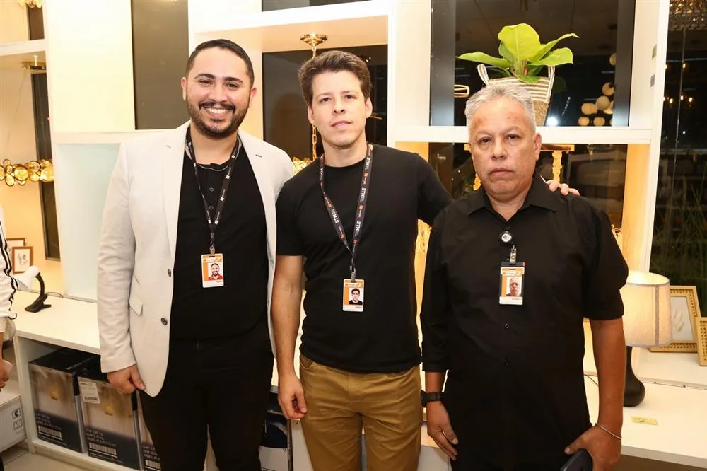 Aleph Andrade, Antonio Júnior e Eduardo Borges