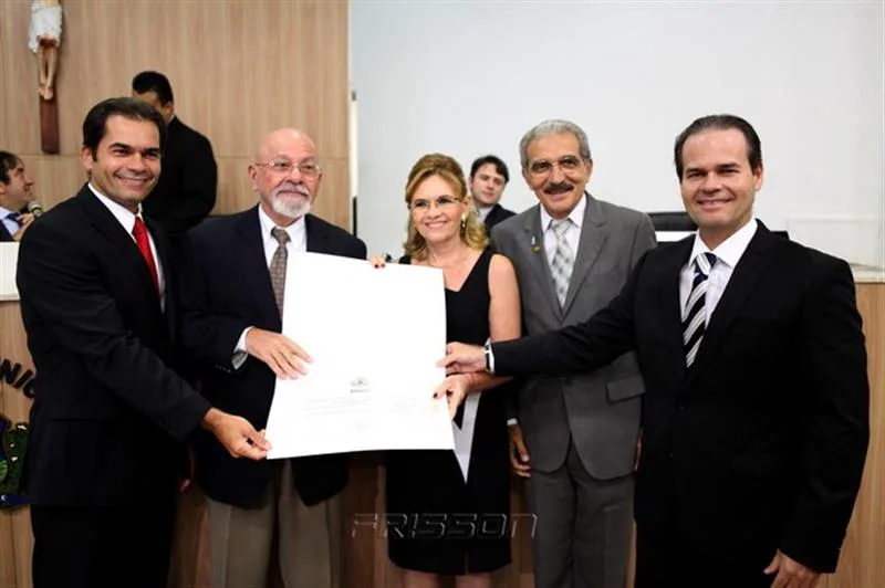 Cândido Jr., Cândido, Ana Cristina Pinheiro, Walter Cavalcante e Jorge Pinheiro