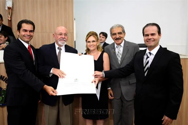 Cândido Jr., Cândido, Ana Cristina Pinheiro, Walter Cavalcante e Jorge Pinheiro