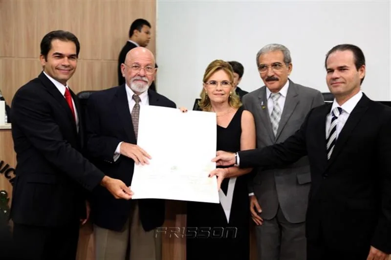 Cândido Jr., Cândido, Ana Cristina Pinheiro, Walter Cavalcante e Jorge Pinheiro