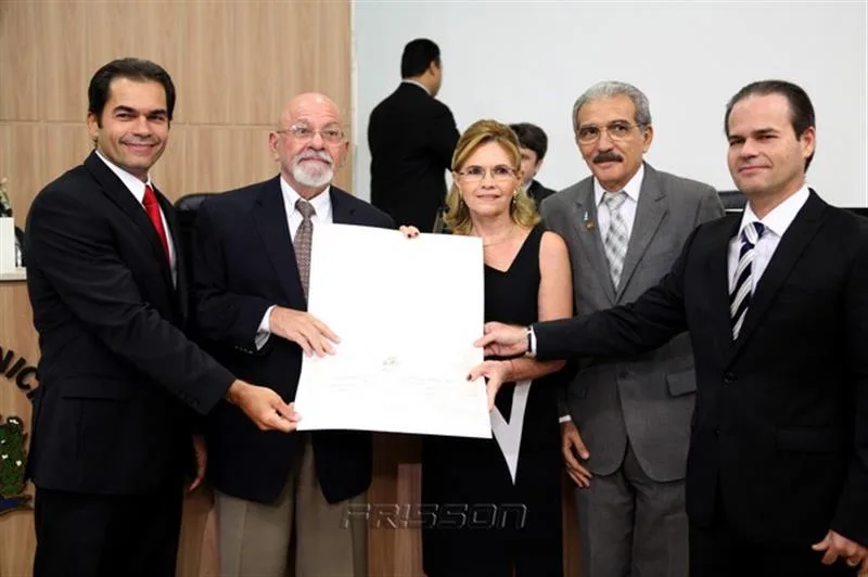 Cândido Jr., Cândido, Ana Cristina Pinheiro, Walter Cavalcante e Jorge Pinheiro