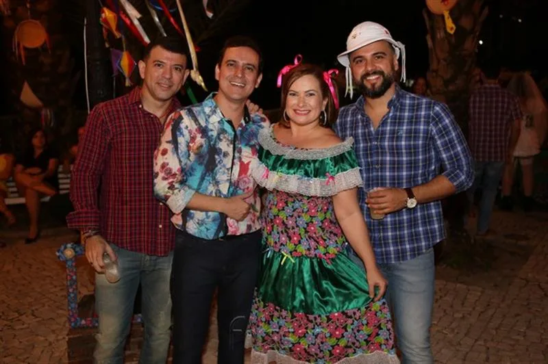 Alan Carvalho, Alison rodrigues, Briane de Castro e Valdo Figueiredo