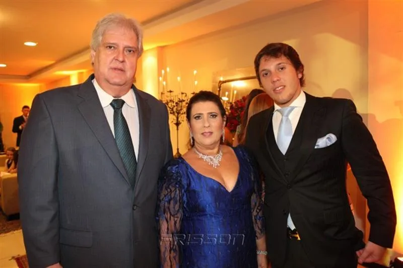 Aloisio, Regina e Aloisio Ximenes Jr.