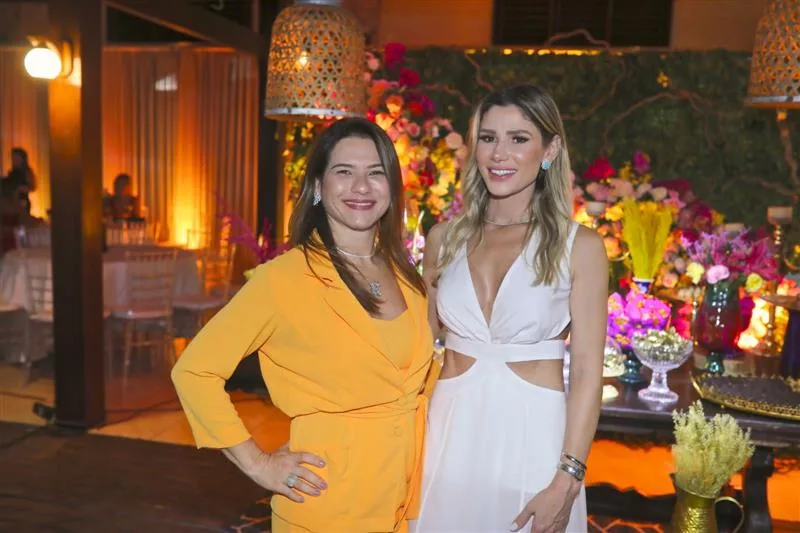 Emanuela Rufino e Patrícia Jereissati