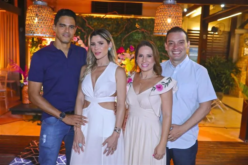 Glauco Holanda e Patrícia Jereissati, Ana Carolina e Leandro Dias
