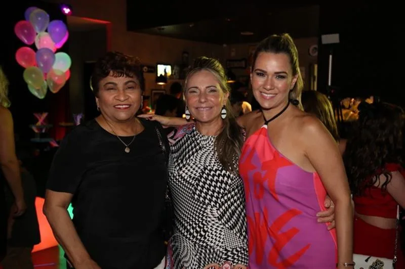 Celia Cirino, Angela e Jeritza Gurgel