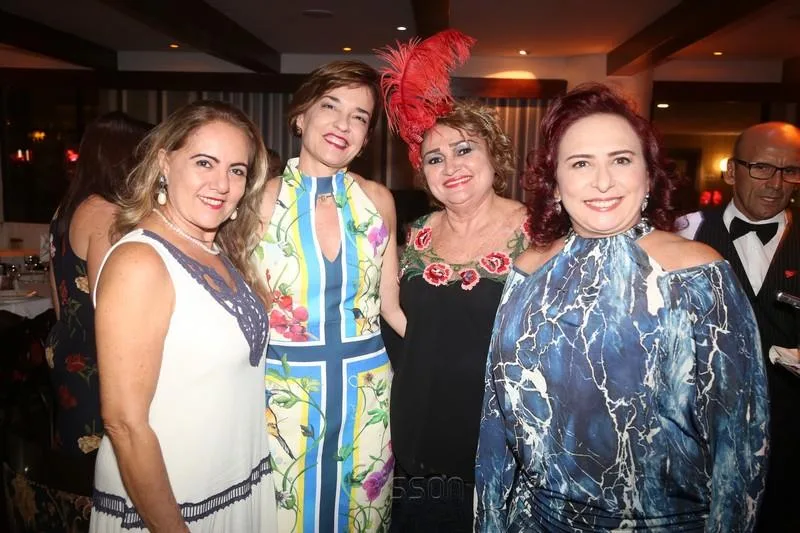 Conceição Guimarães, Cristiane Marques, Verinha Costa e Marileda Timbó