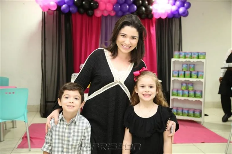Davi, Natalia Falcão e Maria Paula Miranda