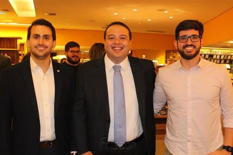 Daniel Torres, Roberto Lincoln e Lucas Barreto
