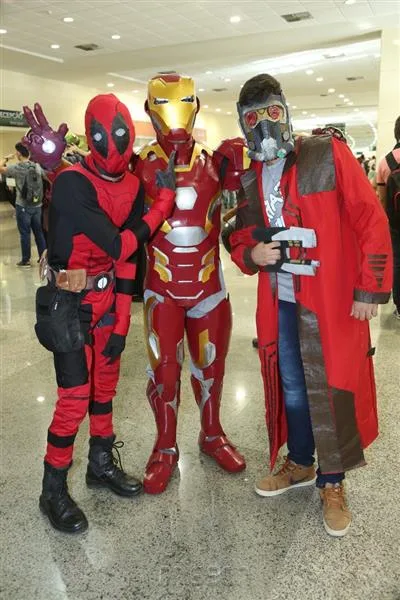 Carlos Eduardo, Joaquim Gabriel e Jonathan Freitas
