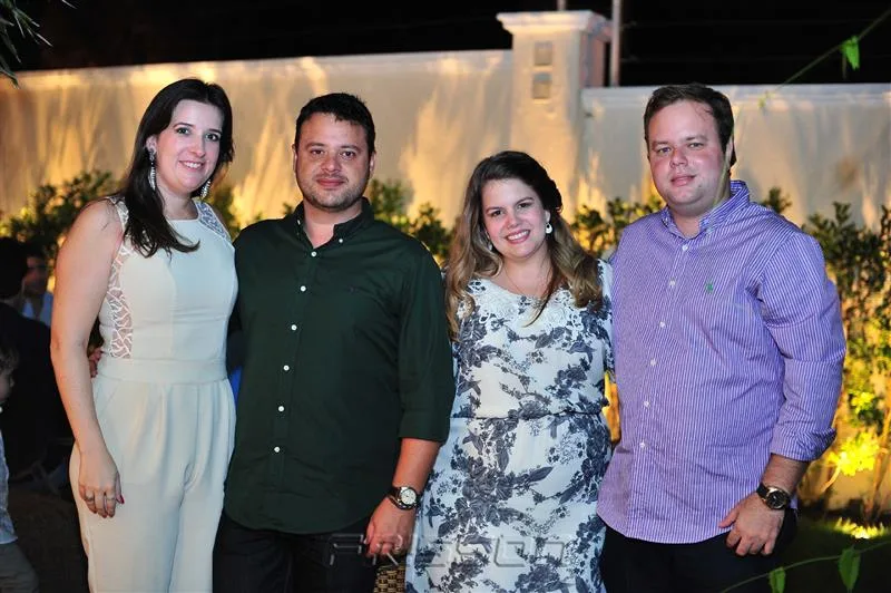 Lia e Leonardo Amorim e Rebeca Fontenele e Robson Júnior