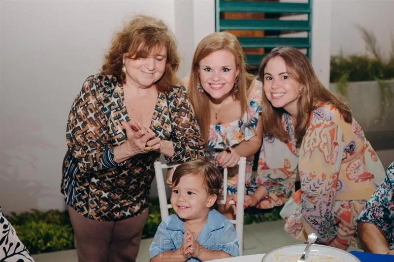 Eulália, Lala, Eve PImentel e Vinicius Romcy
