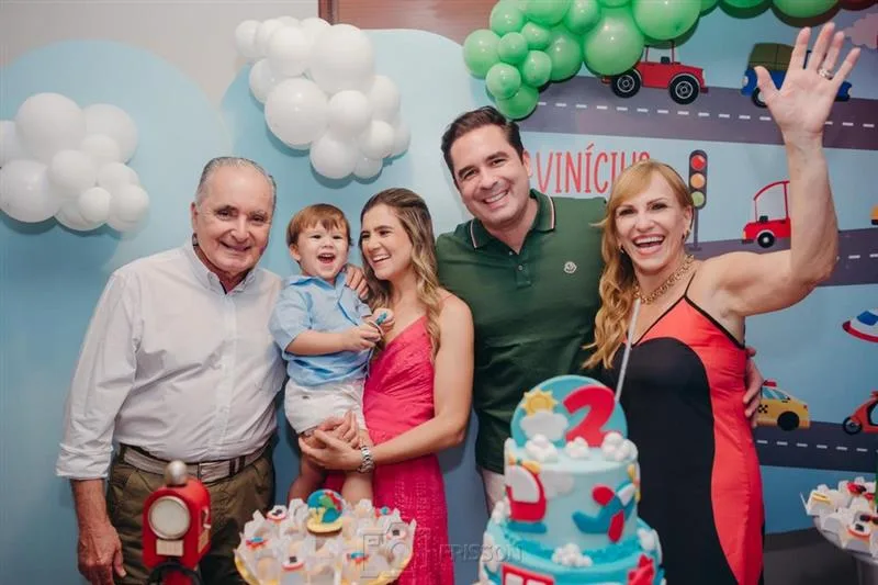 Airton Montenegro, Vinícius e Nekita Romcy, Bruno Montenegro e Ana Cristina