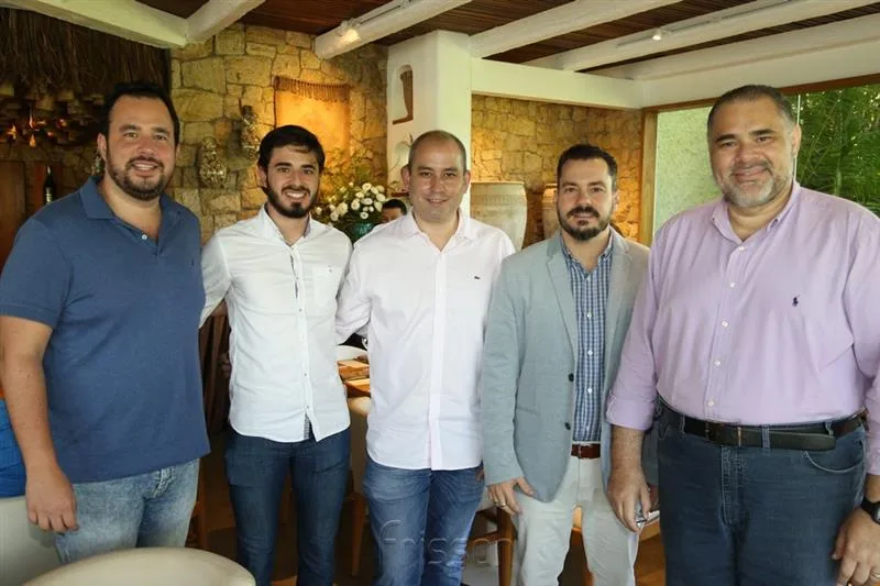 Alexandre Alcantara, Eduardo Monteiro, Andre Linheiro, Miguel Filho e Edson Ferreira