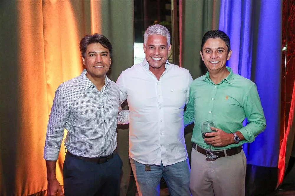 Eduardo Cronemberger, Marcio Machado e Mauro Rosalmeida