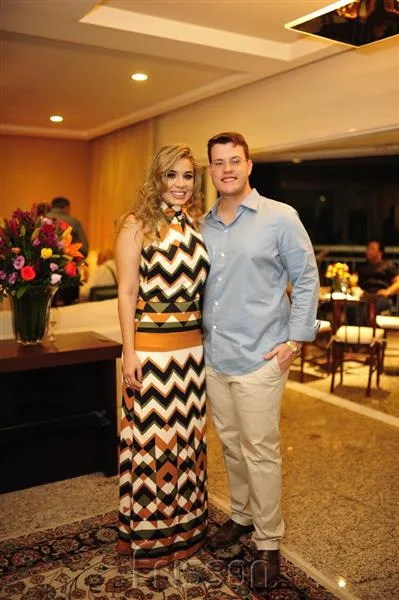 Barbara Helen e Flávio Filho