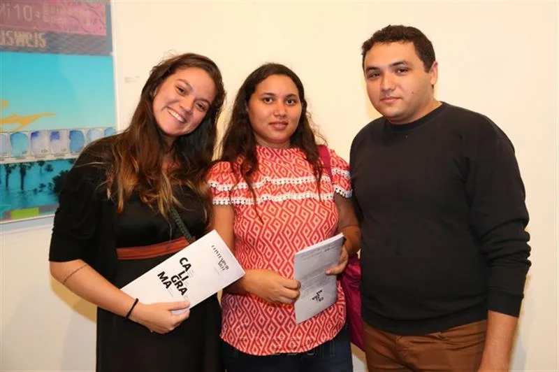 Leticia Sousa, Sheyla Evangelista e Paulo Araújo