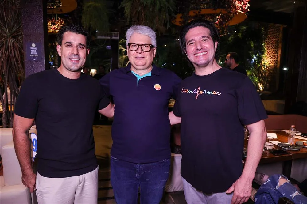 Felipe Maia, Leonardo Leal e Pedro Gurjão